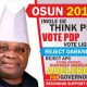 Adeleke nomination PDP candidate for Gubernatorial election was annulled
