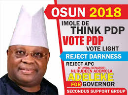 Adeleke nomination PDP candidate for Gubernatorial election was annulled