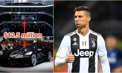CR7 the black car