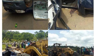 tractor crushes policemen to dead in Nigeria