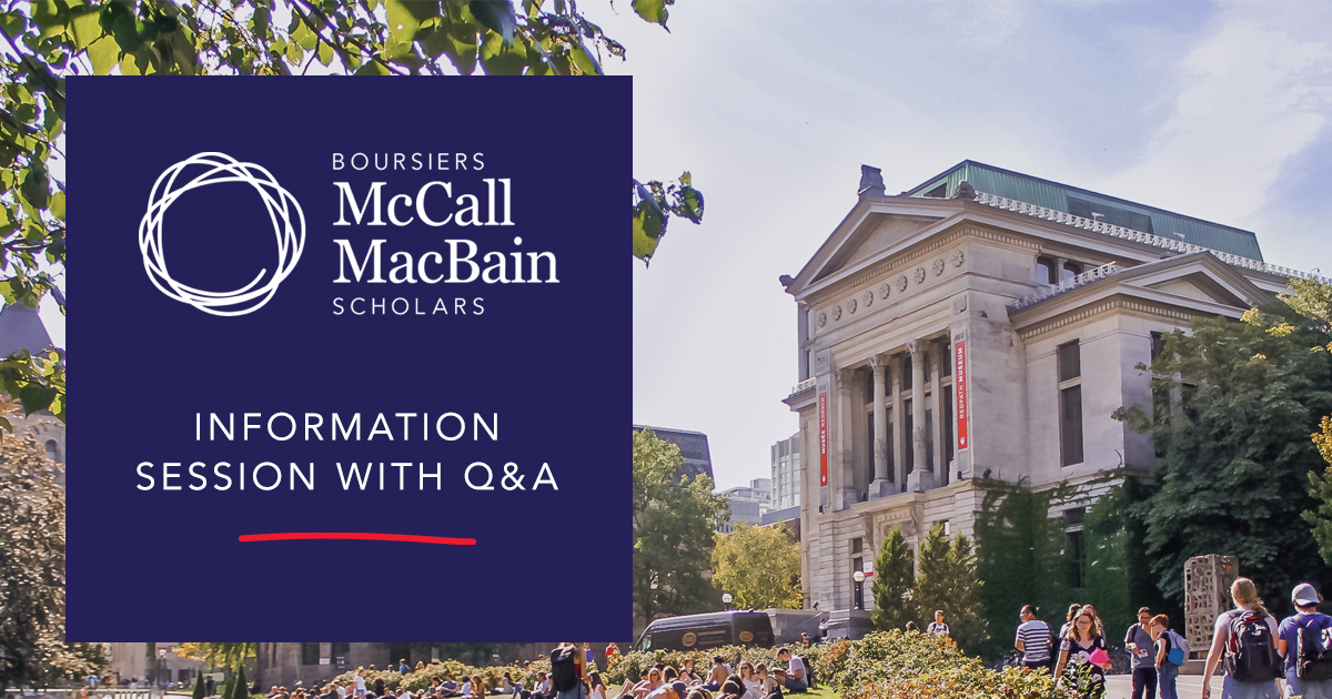 McCall MacBain Scholarship